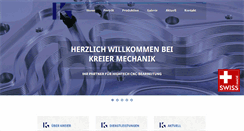 Desktop Screenshot of kreier.ch